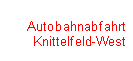 Textfeld: AutobahnabfahrtKnittelfeld-West